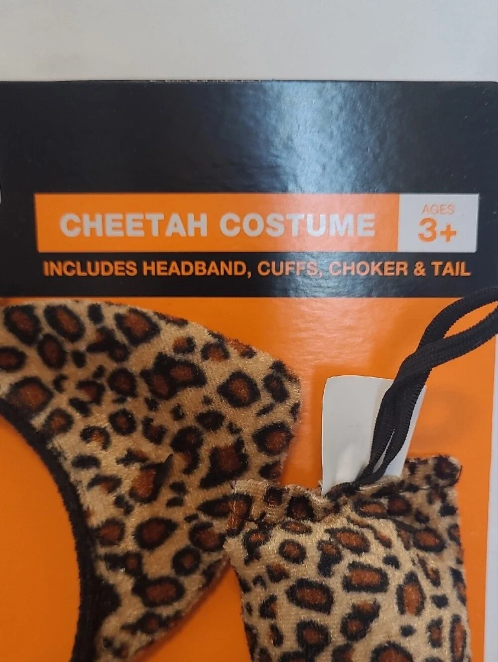 Kids Cheetah Costume Set - Leopard Print (Brown)